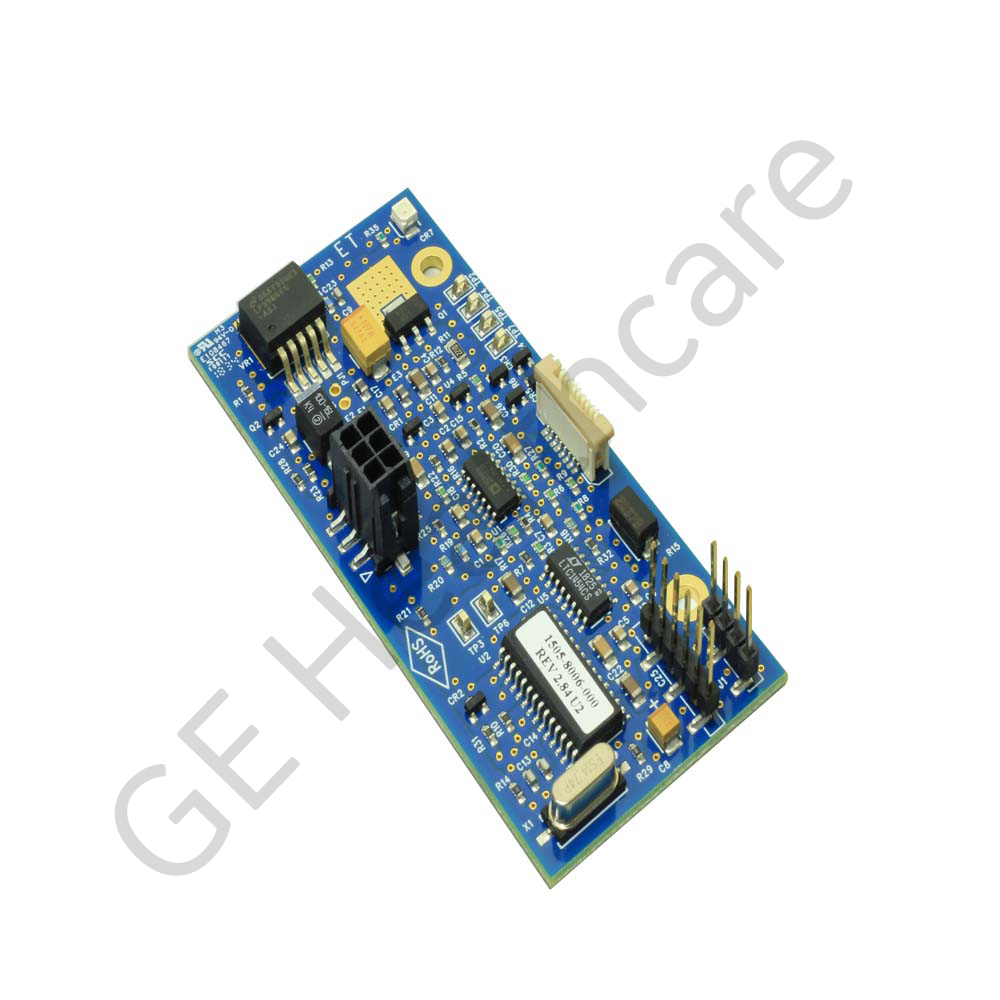 Placa eletrônica do Sensor de Fluxo Exalatório Placa eletrônica do Sensor de Fluxo Exalatório