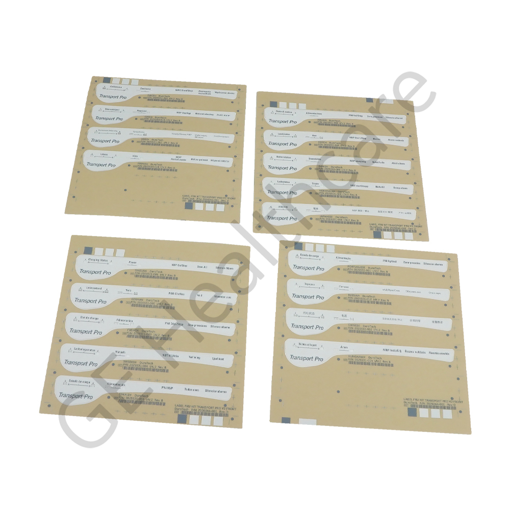 Kit de Adesivos Transport Pro V2 Kit de Adesivos Transport Pro V2