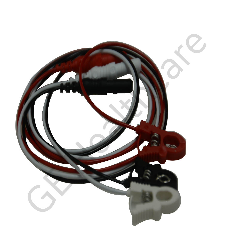 Conjunto de 3 derivações, neonatal, AHA Conjunto de 3 derivações, neonatal, AHA